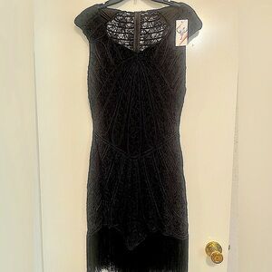 NWT Lace Beaded cocktail dress